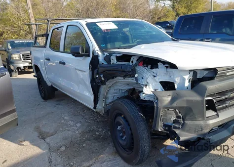 2023 Chevrolet Colorado 2Wd Short Box Wt из США, поврежденный, VIN 1GCGSBEC5P1154845